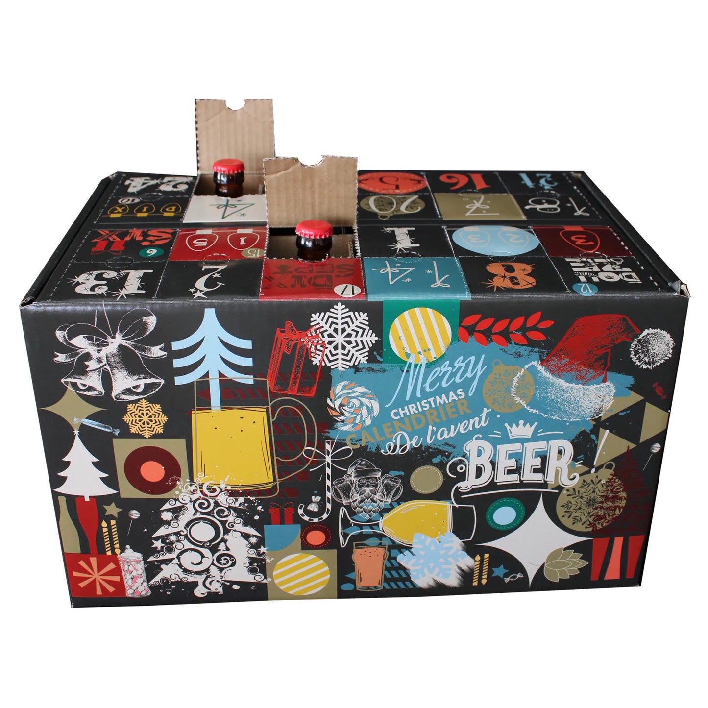 Caisse Calendrier de l'avent Santa Ana 25 carton 24 bières