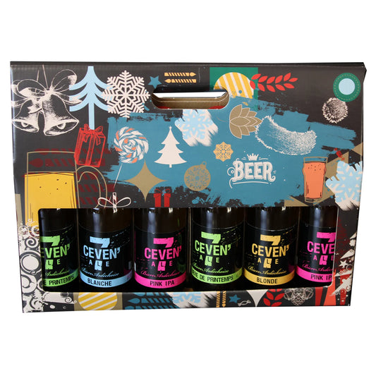 Valisette Santa Ana 25 carton 6 bières 33cl (type long neck)