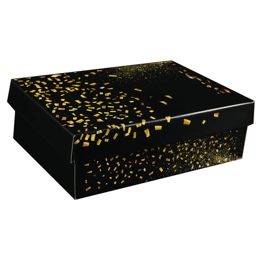 Boite couvercle Petra carton 33.5x25x11cm