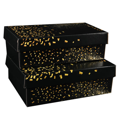 Boite couvercle Petra carton 33.5x25x11cm