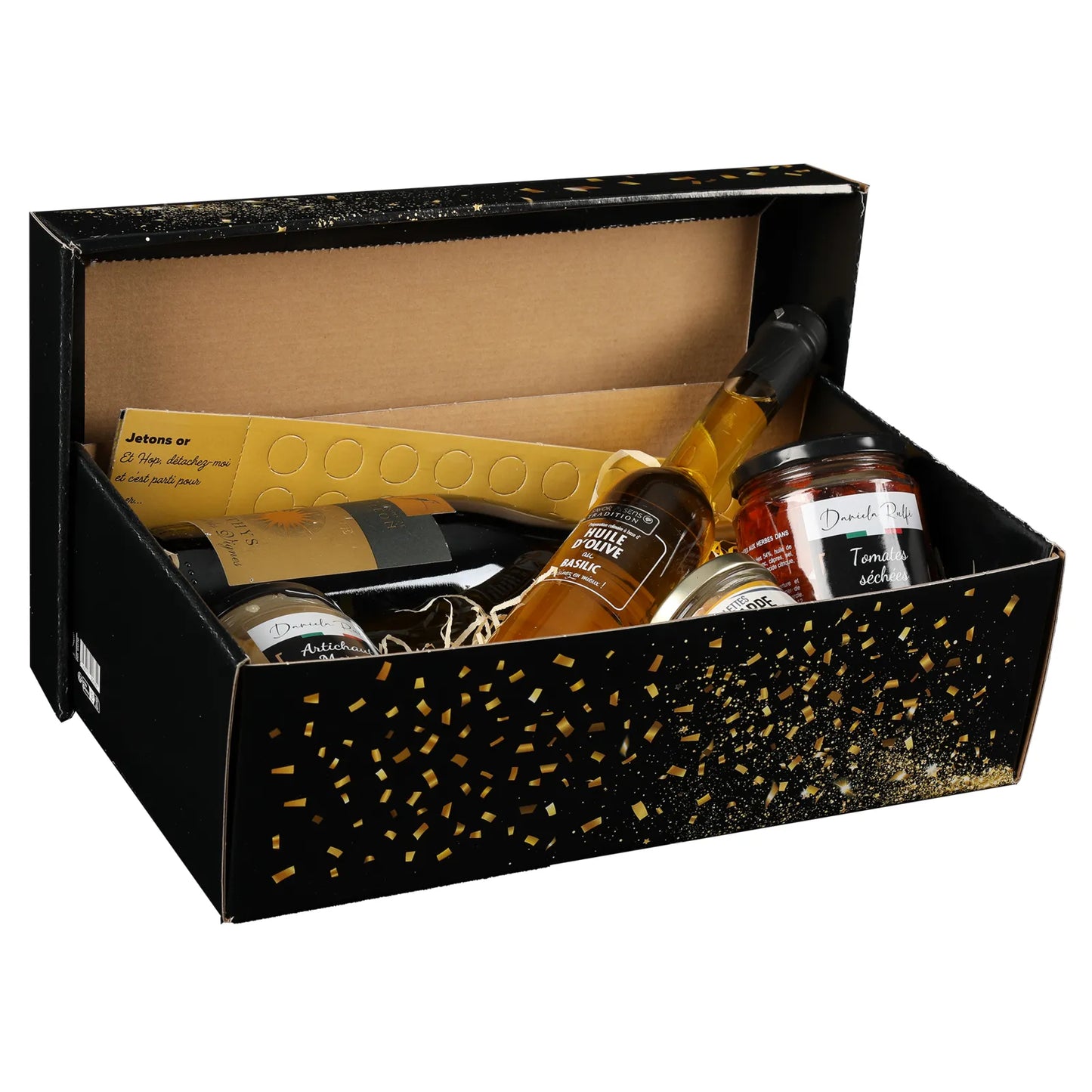 Boite couvercle Petra carton 33.5x25x11cm