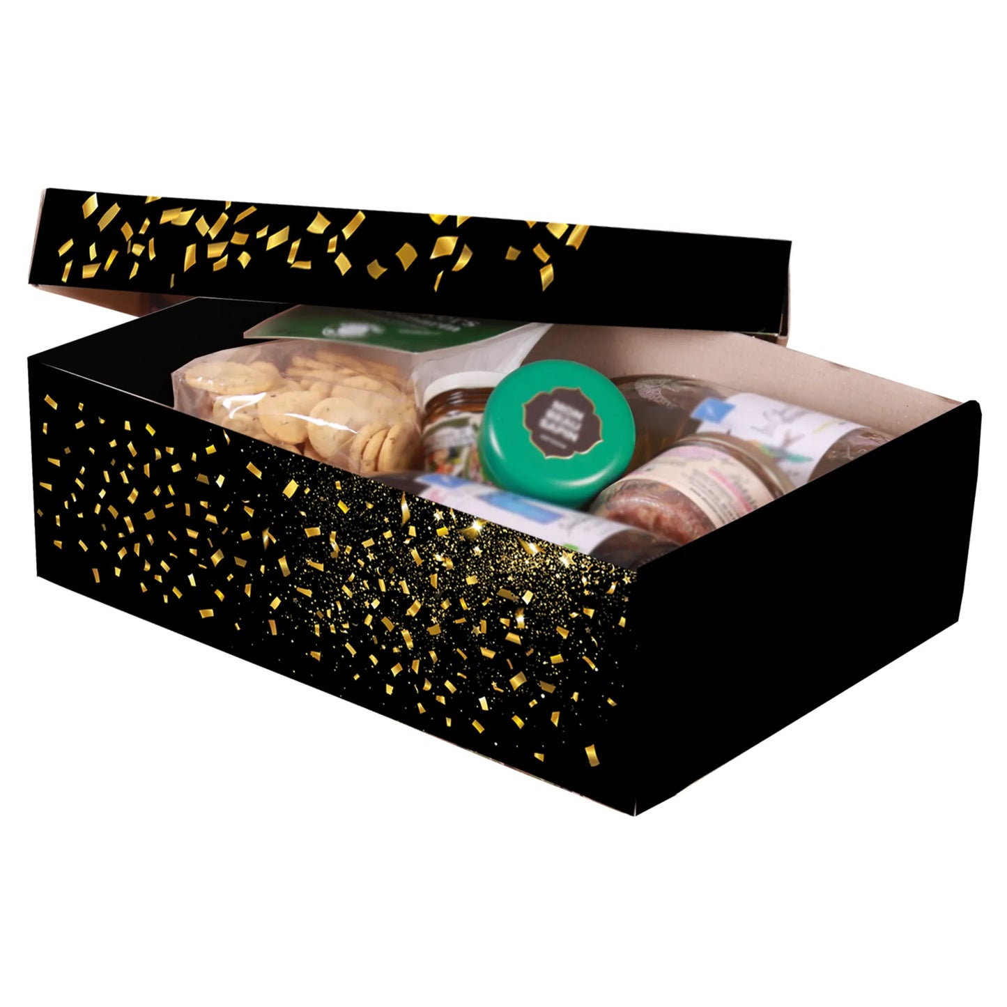 Boite couvercle Petra carton 33.5x25x11cm