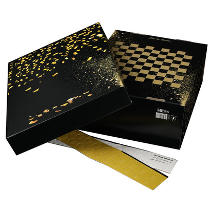 Boite couvercle Petra carton 33.5x25x11cm