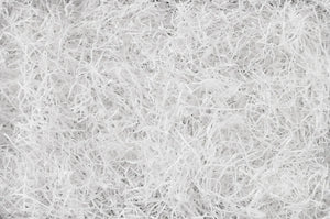 White sulfur-coated synthetic packing fiber (25kg bale)