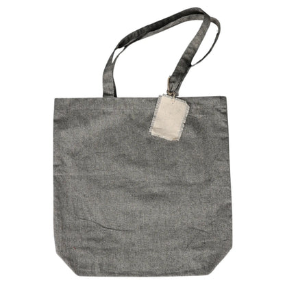 Sac tote bag Rex coton recyclé gris 40x12x40cm