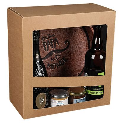 Viggo round metal tray - Dad