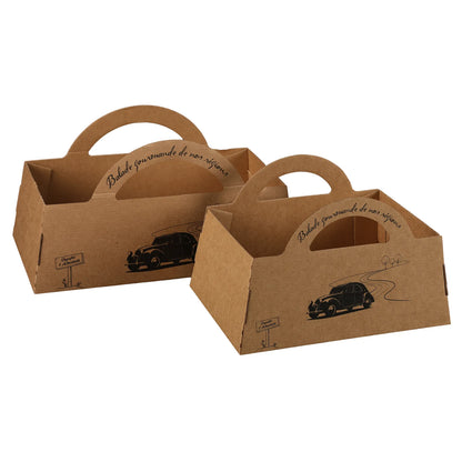Panier Arsene carton kraft 34x18x11cm