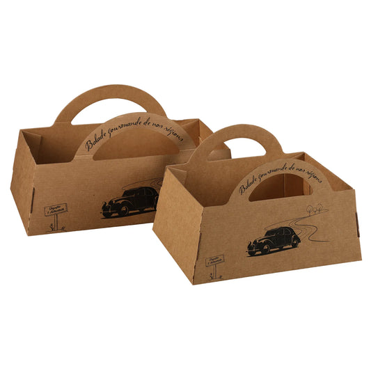 Panier Arsene carton kraft 34x18x11cm