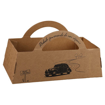 Panier Arsene carton kraft 34x18x11cm