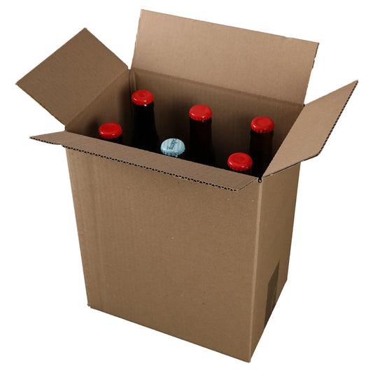 Carton manutention Amsterdam 6 bières 75cl