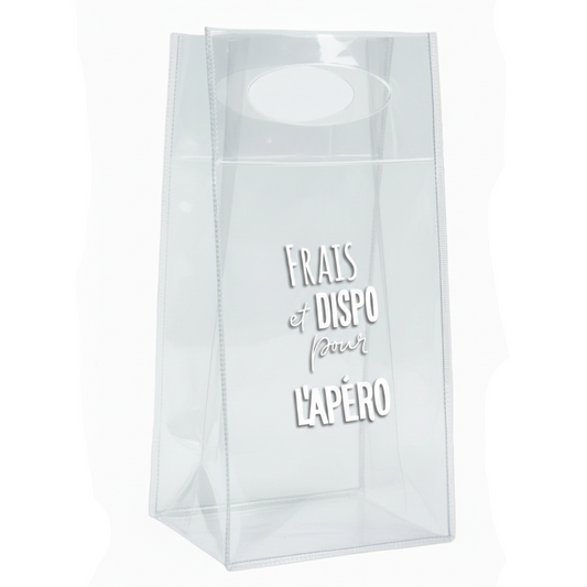 Sac à glaçons Fresh bag PVC 0,5mm transparent - Frais et Dispo "