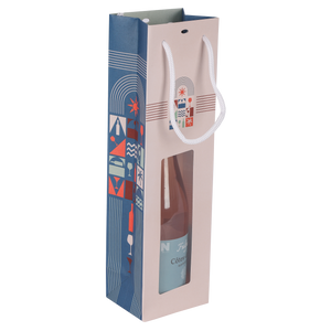 Sac Bilbao papier kraft Magnum fenêtre PVC