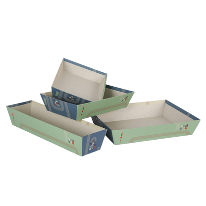 Corbeille Bilbao carton rigide rectangle 36x27x7cm