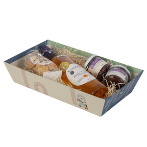 Corbeille Bilbao carton rigide rectangle 33x20x7cm