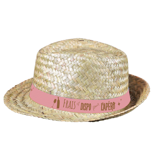 Ernest straw hat with headband - Fresh and available....