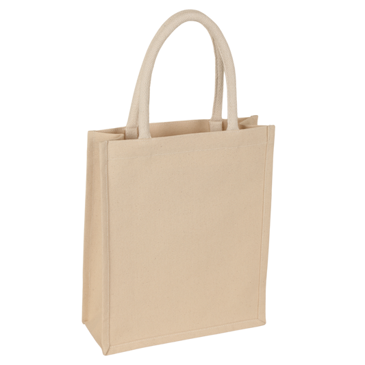 Sac Lorenzo réutilisable toile coton naturel 3 bouteilles