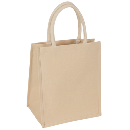 Sac Lorenzo réutilisable toile coton naturel 6 bouteilles