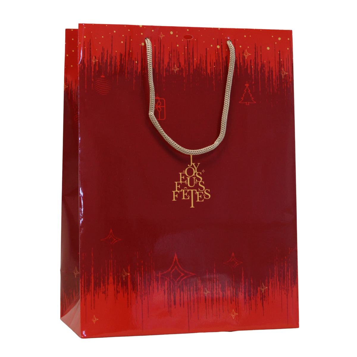 Sac Bellagio papier cabas 26x12x35cm
