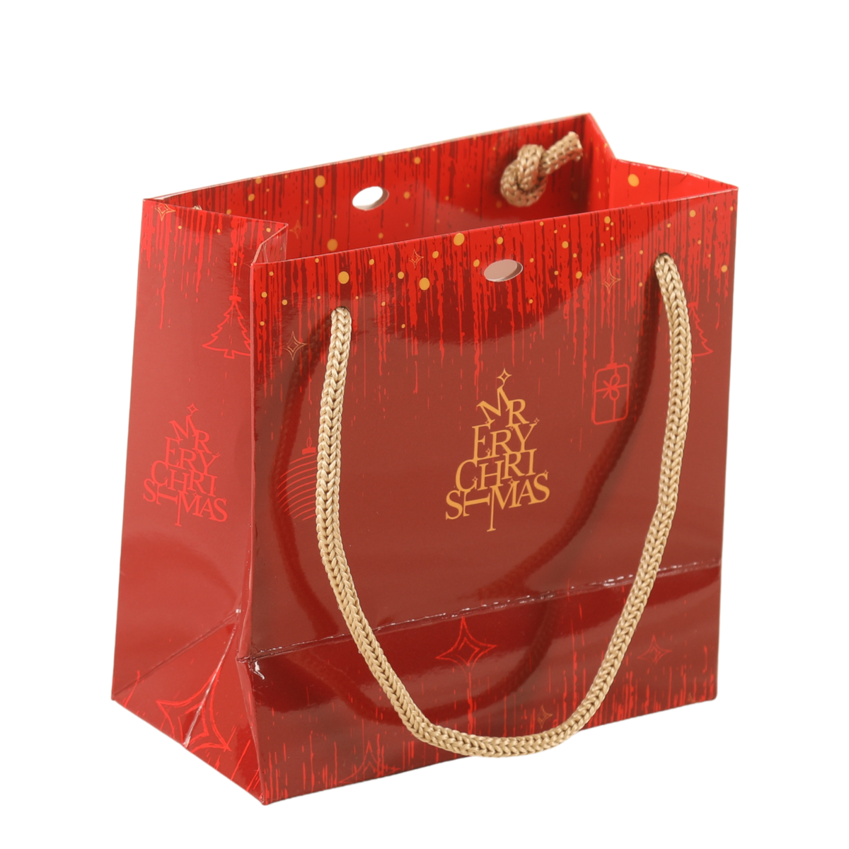 Sac Bellagio papier terroir 15x8x15cm fenêtre PVC