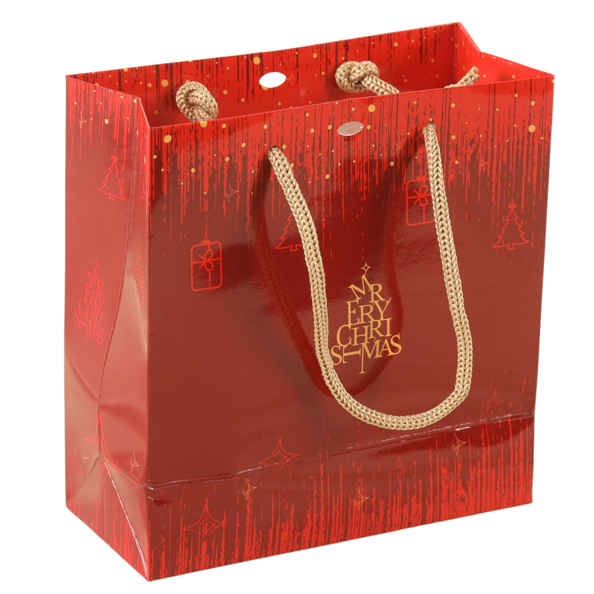 Sac Bellagio papier terroir 18x8x19cm fenêtre PVC