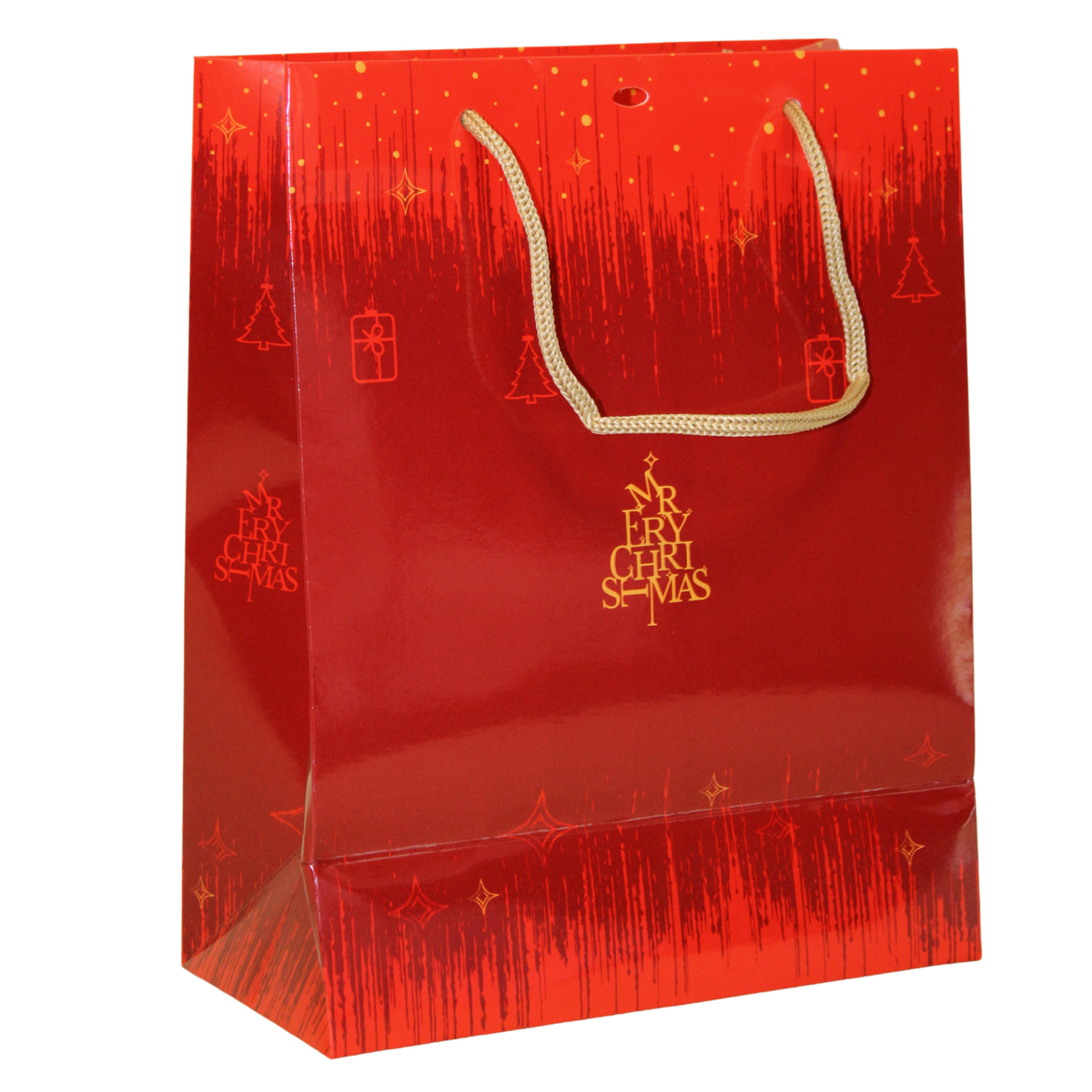 Sac Bellagio papier terroir 22x11x28cm fenêtre PVC