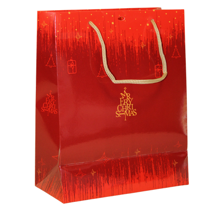 Sac Bellagio papier terroir 22x11x28cm fenêtre PVC
