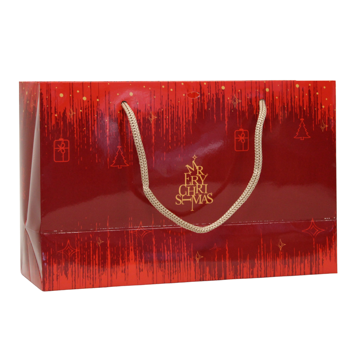 Sac  papier terroir 28x10x18cm fenêtre PVC - Bellagio