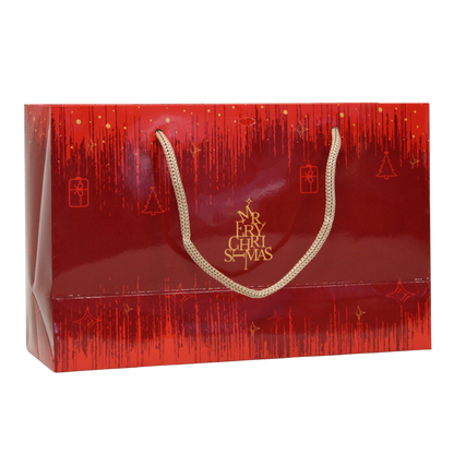 Sac  papier terroir 28x10x18cm fenêtre PVC - Bellagio