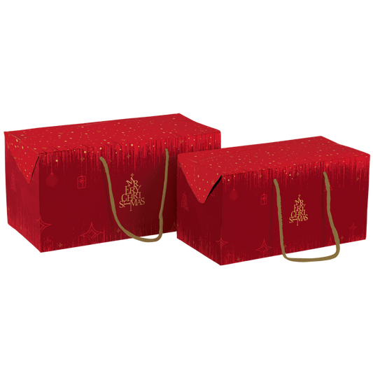 Sac Boxbag Bellagio papier 36x17x18cm