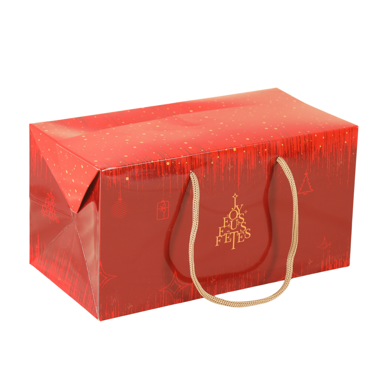 Sac Boxbag Bellagio papier 31x16x16cm