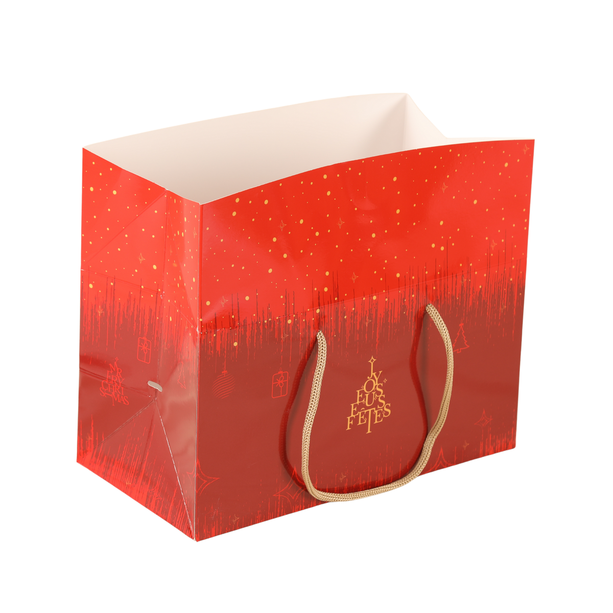 Sac Boxbag Bellagio papier 31x16x16cm