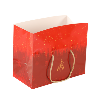 Sac Boxbag Bellagio papier 31x16x16cm
