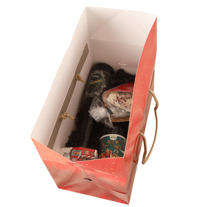 Sac Boxbag Bellagio papier 31x16x16cm