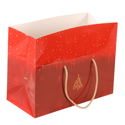 Sac Boxbag Bellagio papier 36x17x18cm