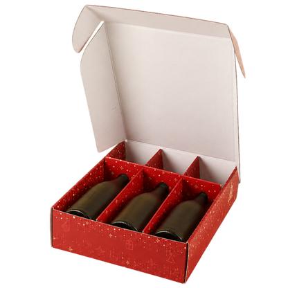 Coffret Bellagio carton 3 bouteilles