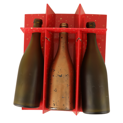 Coffret Bellagio carton 3 bouteilles