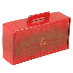 Valisette gourmande Bellagio carton 34x18x10cm