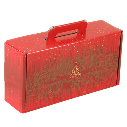 Valisette gourmande Bellagio carton 34x18x10cm