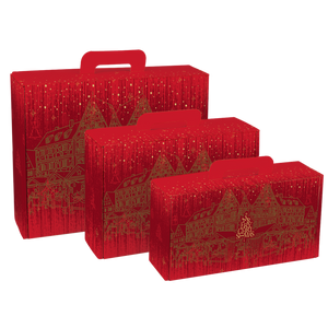 Valisette gourmande Bellagio carton 34,5x25,5x11cm
