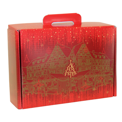 Bellagio gourmet gift box, cardboard, 34.5 x 25.5 x 11 cm