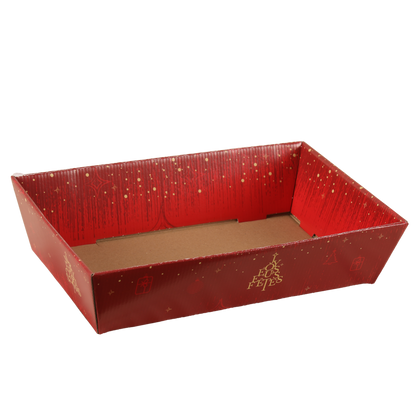 Corbeille Bellagio carton 34x21x8cm