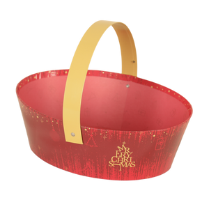 Panier Bellagio carton rigide ovale 25x19x8cm
