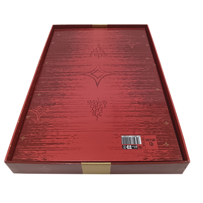 Coffre Bellagio carton rigide rectangle 35x22x11cm noeud collé