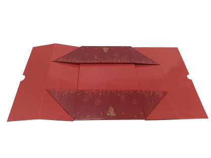 Coffre Bellagio carton rigide rectangle 35x22x11cm noeud collé