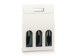 Valisette Oslo carton 3 bouteilles