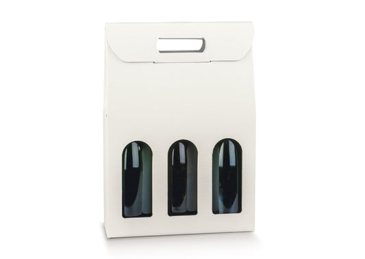 Valisette Oslo carton 3 bouteilles
