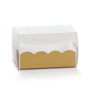 Boite macaron Dubaï carton pvc 8x5x5cm