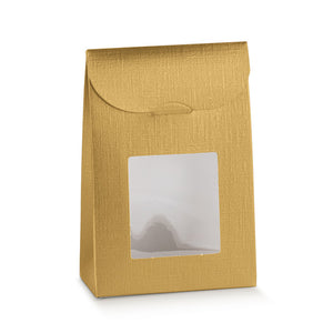 Sachet confiserie Dubaï carton 11.5x5.5x18cm fenêtre