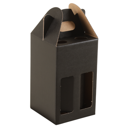 Valisette Buffalo carton kraft 4 bières 33cl (2x2 - type long neck)