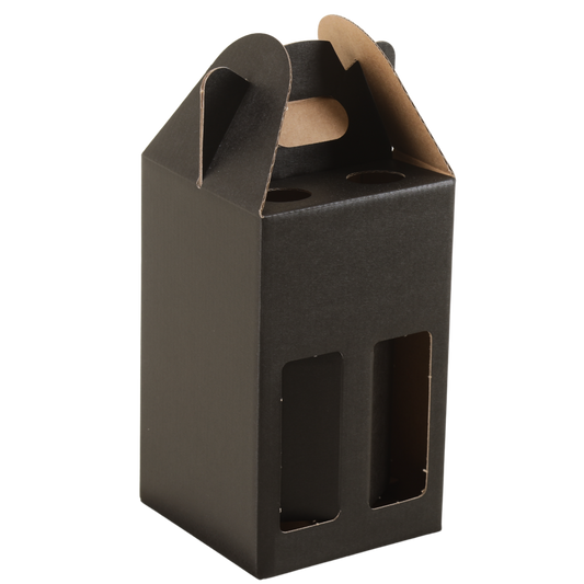 Valisette Buffalo carton kraft 4 bières 33cl (2x2 - type long neck)